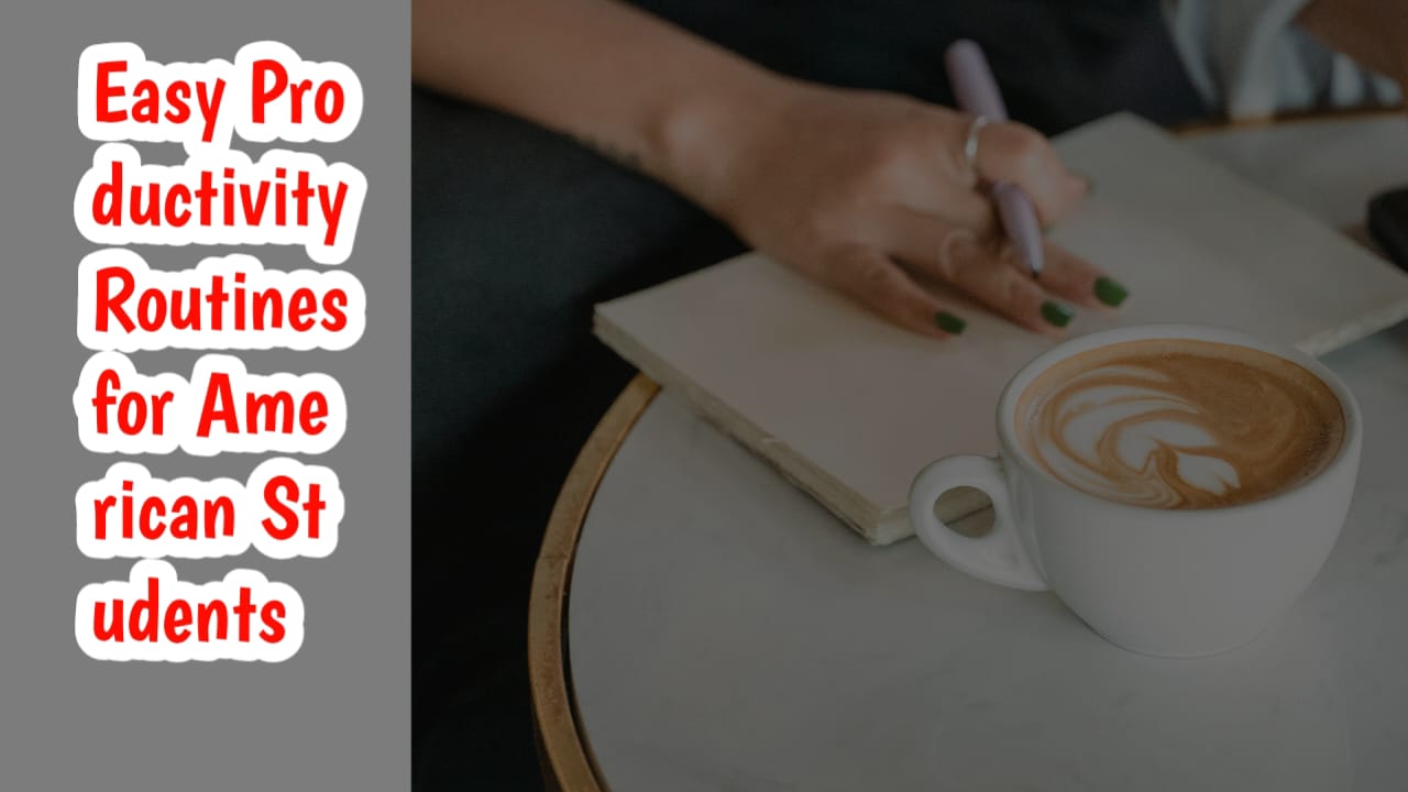 Easy Productivity Routines for American Students