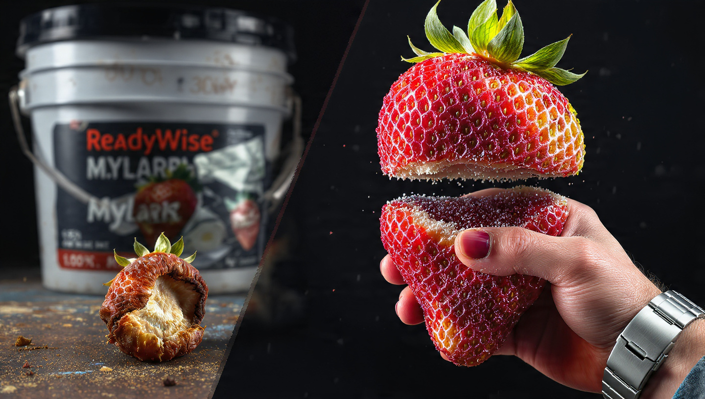 difference between freeze drying and dehydrating