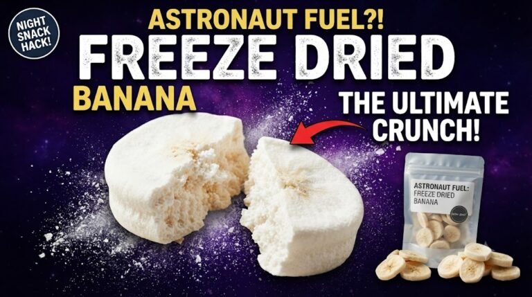 Freeze Dried Bananas