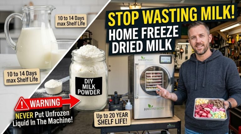 Freeze Drying Milk