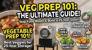Freeze Drying Vegetables 101: Best Veggies for Long-Term Storage