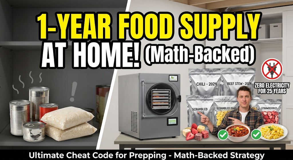Freeze Drying for Preppers: Building a 1-Year Food Supply..
