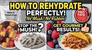 How to Rehydrate Freeze Dried Food Without Losing Texture or Flavor