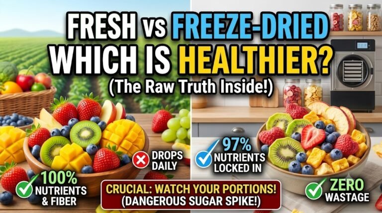 Is Freeze Dried Fruit Healthy? The Truth About Nutrients and Sugar
