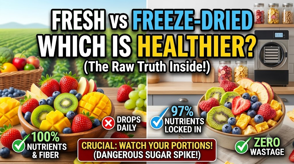 Is Freeze Dried Fruit Healthy? The Truth About Nutrients and Sugar