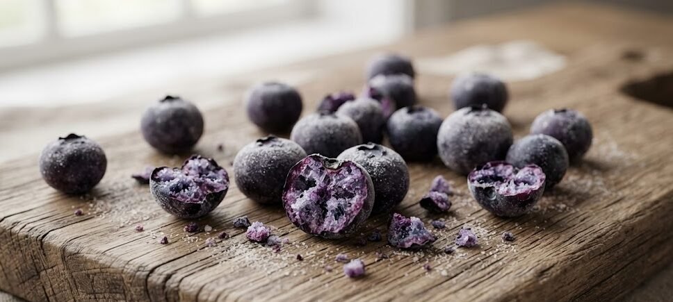 Freeze Blueberries