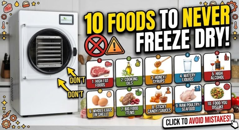 What Foods Should Not Be Freeze-Dried? 10 Foods to Avoid
