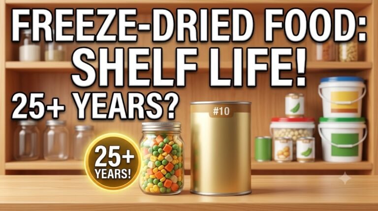 How Long Does Freeze-Dried Food Last in Storage