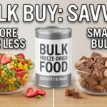 How to Save Money on Bulk Freeze-Dried Food
