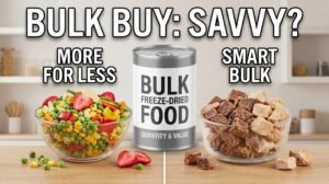 How to Save Money on Bulk Freeze-Dried Food