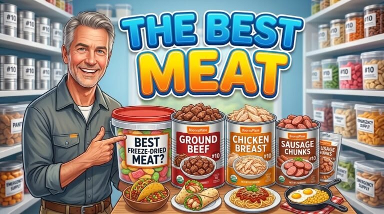 Best Freeze-Dried Meat for Long-Term Food Storage