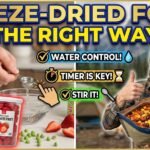How to Rehydrate Freeze Dried Food the Right Way