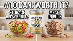 Are Freeze-Dried Foods in #10 Cans Worth Buying
