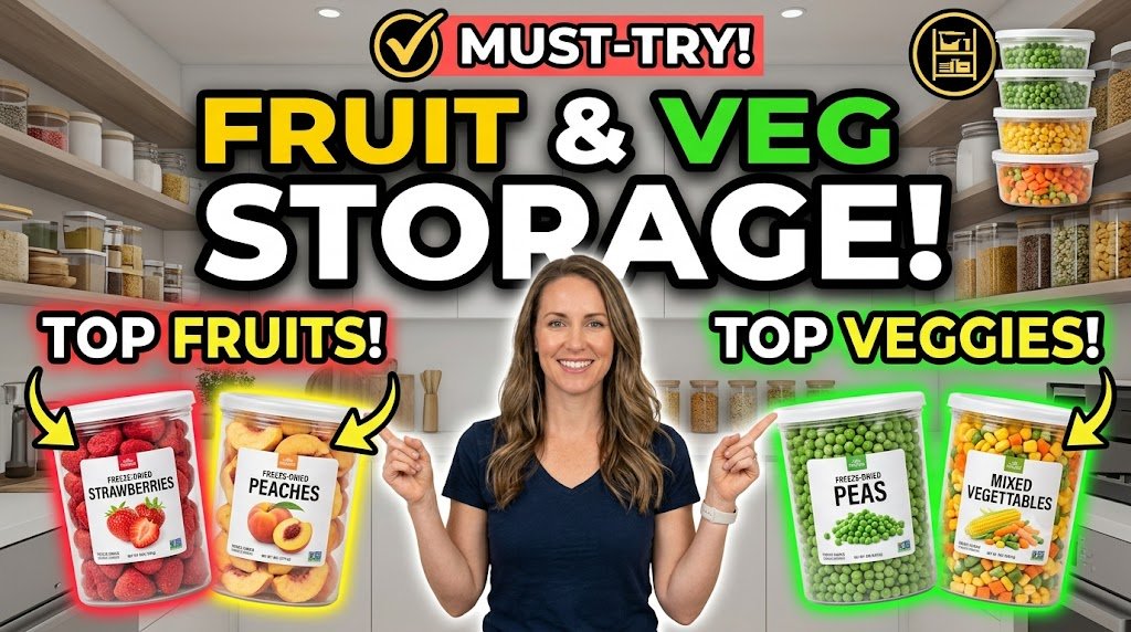 Best Freeze Dried Fruit and Vegetables for Food Storage