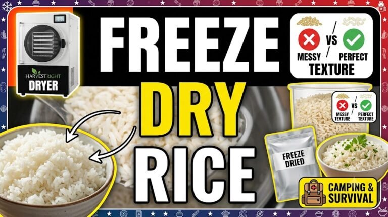 Can You Freeze-Dry Cooked Rice