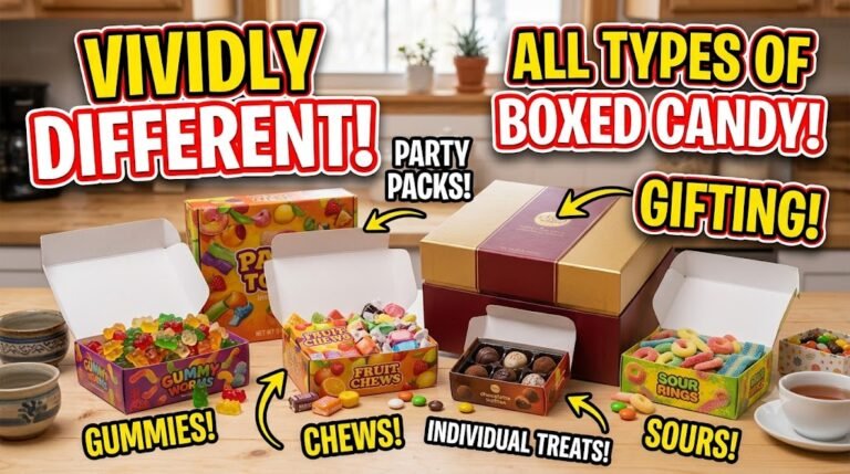 Different Types of Candy You Can Buy in Boxes