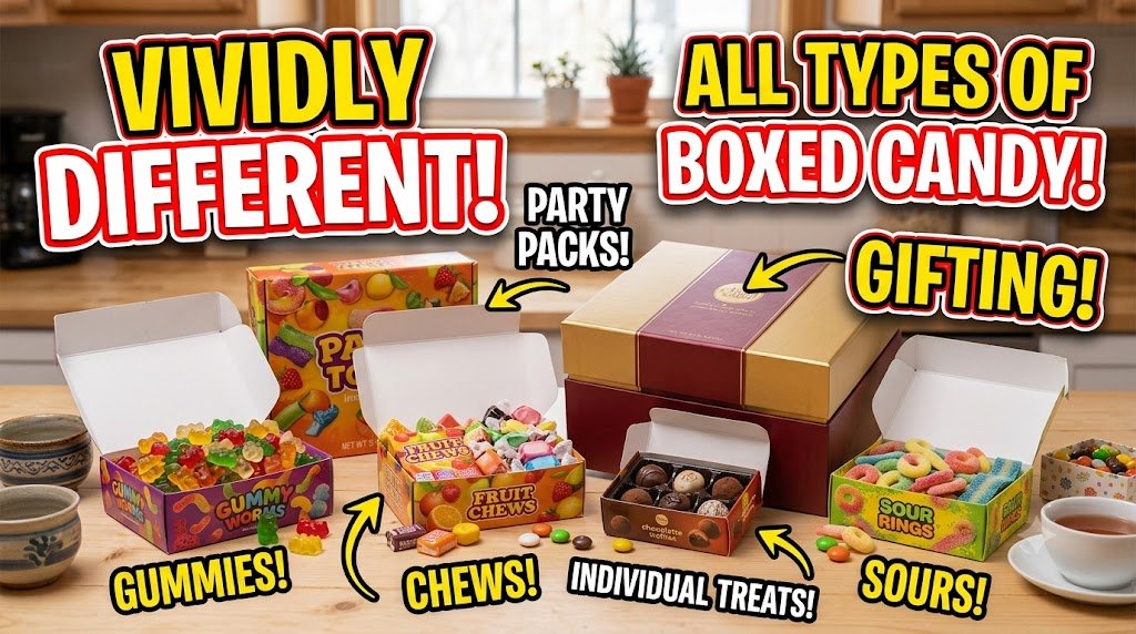 Different Types of Candy You Can Buy in Boxes